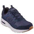 Navy-Black - Front - Skechers Mens Sketch-Air Court Suede Trainers