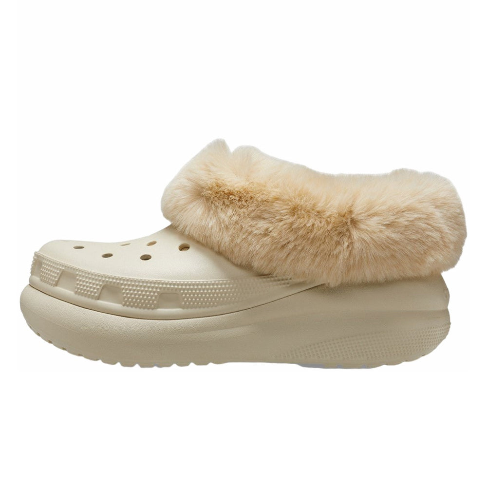 Bone - Pack Shot - Crocs Womens-Ladies Furever Crush Clogs