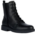 Black - Front - Geox Womens-Ladies D Spherica Ec1 Suede Ankle Boots