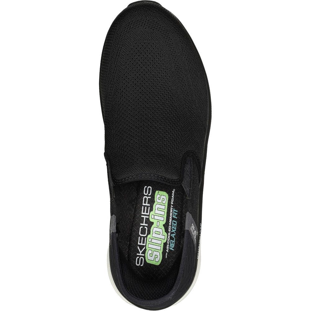 Black - Back - Skechers Mens D´Lux Walker-Orford Casual Shoes
