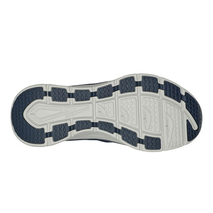Navy - Side - Skechers Mens D´Lux Walker-Orford Casual Shoes