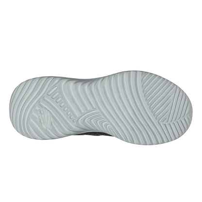 Charcoal - Side - Skechers Boys Bounder - Karonik Trainers