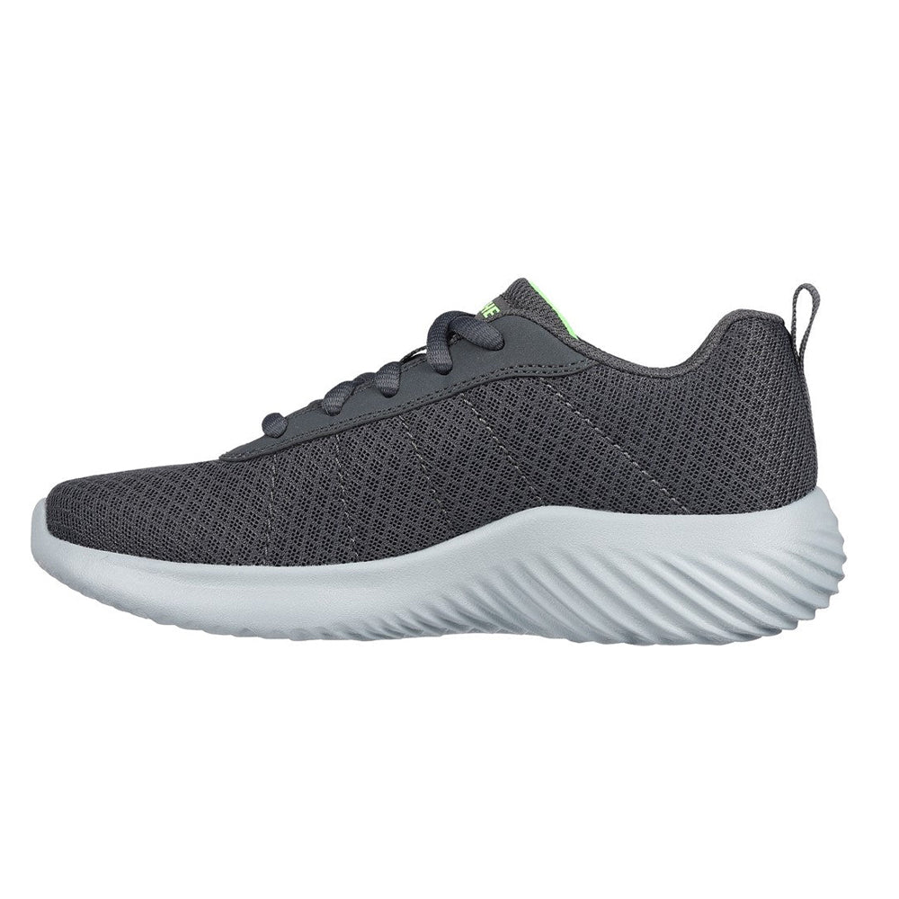 Charcoal - Lifestyle - Skechers Boys Bounder - Karonik Trainers