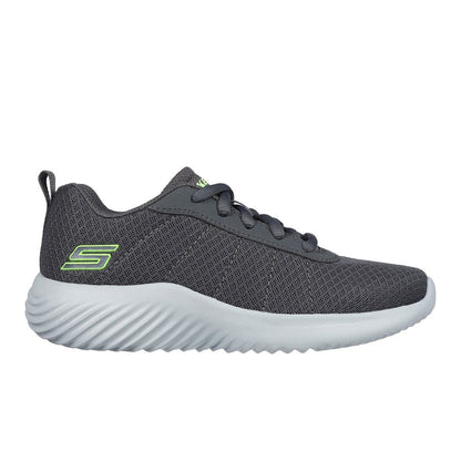 Charcoal - Pack Shot - Skechers Boys Bounder - Karonik Trainers