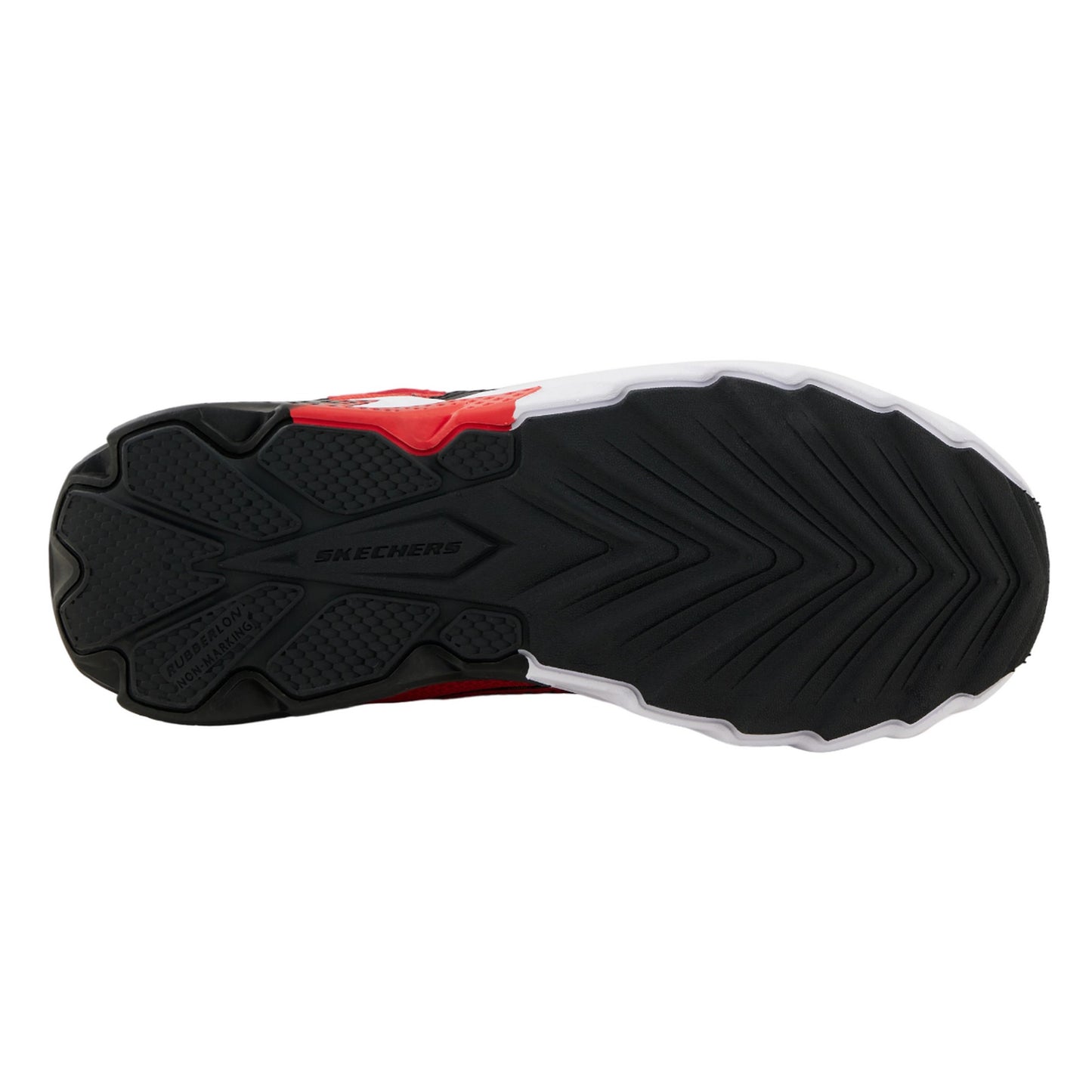 Blue-Black-Red - Back - Skechers Boys Elite Trainers
