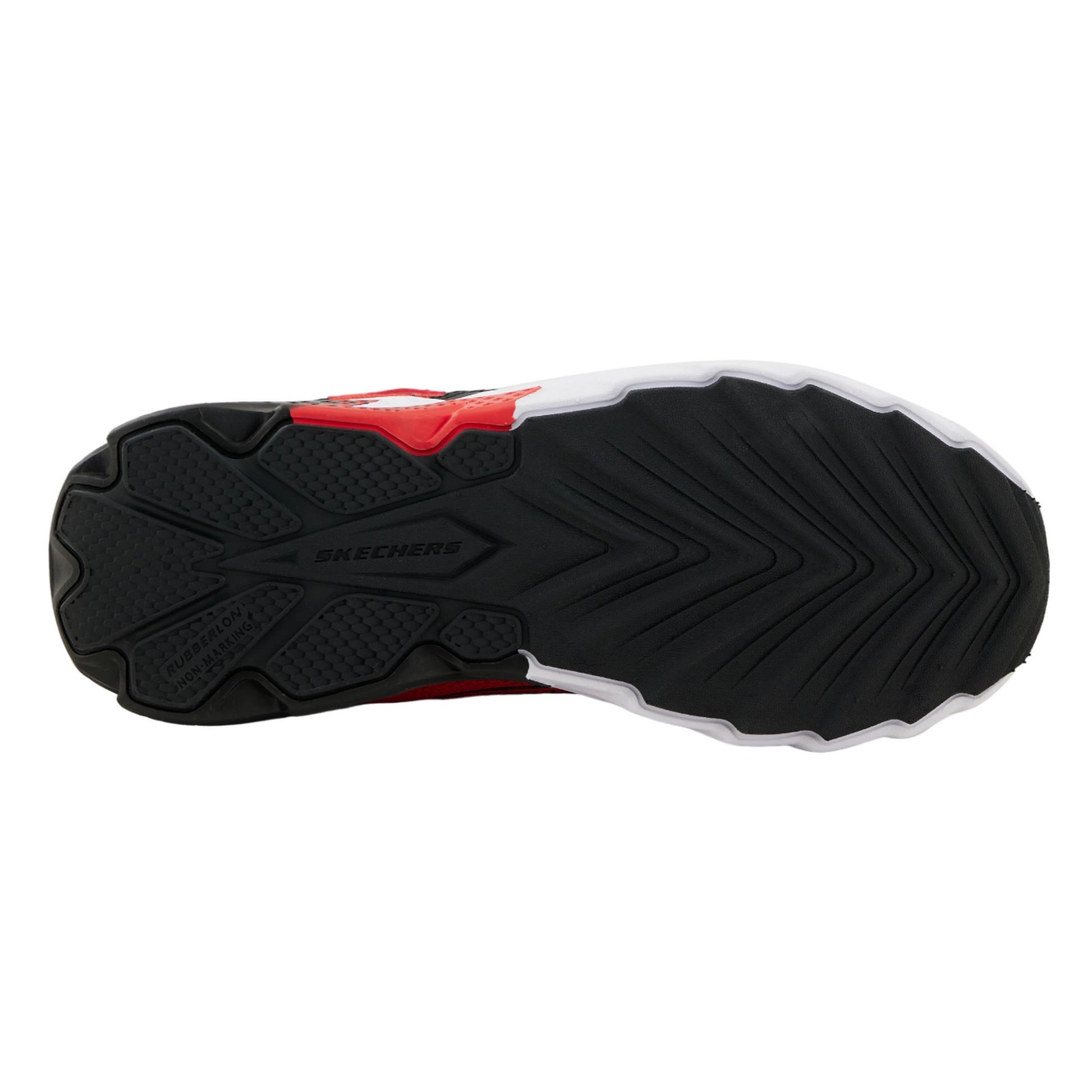 Blue-Black-Red - Back - Skechers Boys Elite Trainers