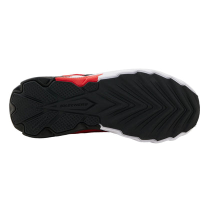 Blue-Black-Red - Back - Skechers Boys Elite Trainers