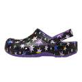 Neon Purple-Multicoloured - Pack Shot - Crocs Childrens-Kids Classic Stars Clogs