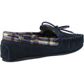 Navy - Back - Cotswold Womens-Ladies Chatsworth Suede Moccasins