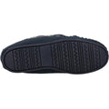 Navy - Side - Cotswold Womens-Ladies Chatsworth Suede Moccasins