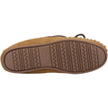 Tan - Side - Cotswold Womens-Ladies Chatsworth Suede Moccasins