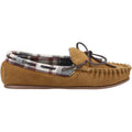 Tan - Lifestyle - Cotswold Womens-Ladies Chatsworth Suede Moccasins