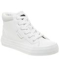 White - Front - Rocket Dog Womens-Ladies Cheery Hi Trainers