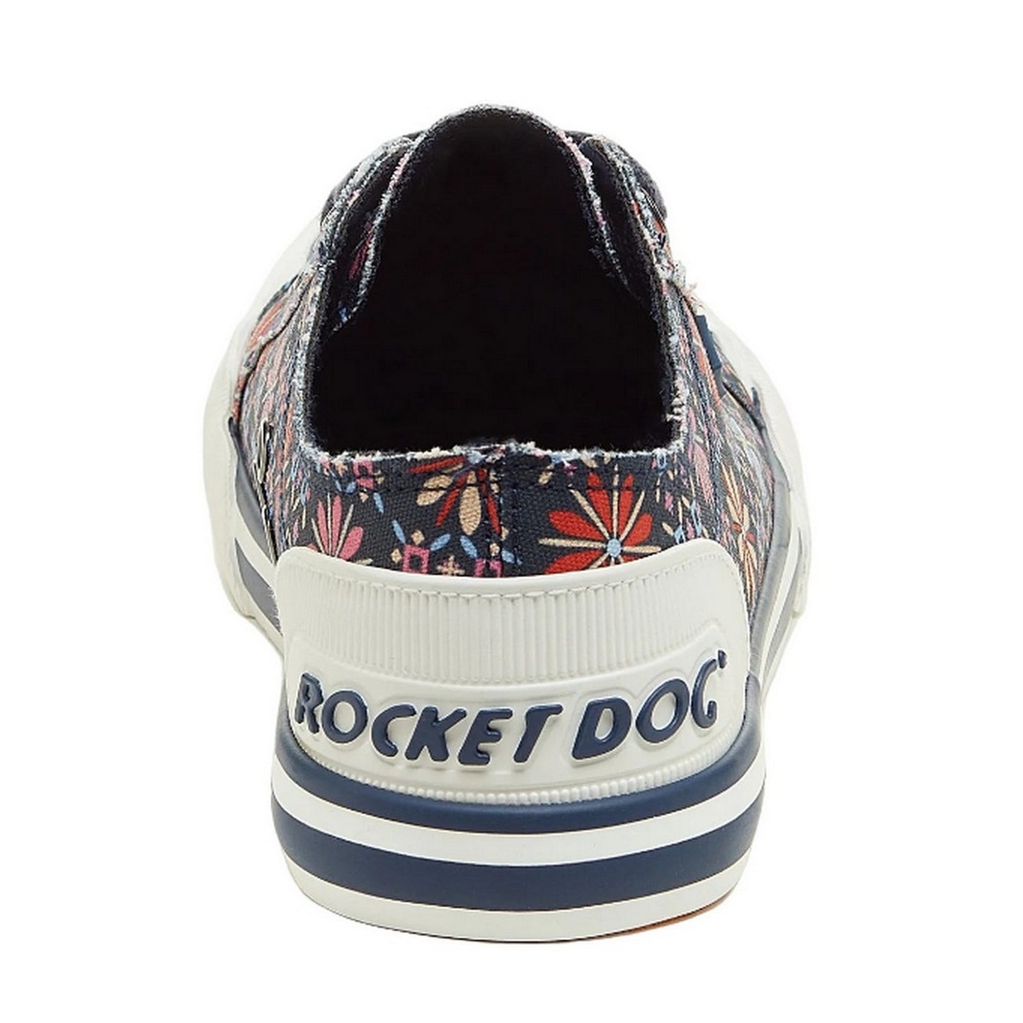 Navy - Back - Rocket Dog Womens-Ladies Jazzin Trainers