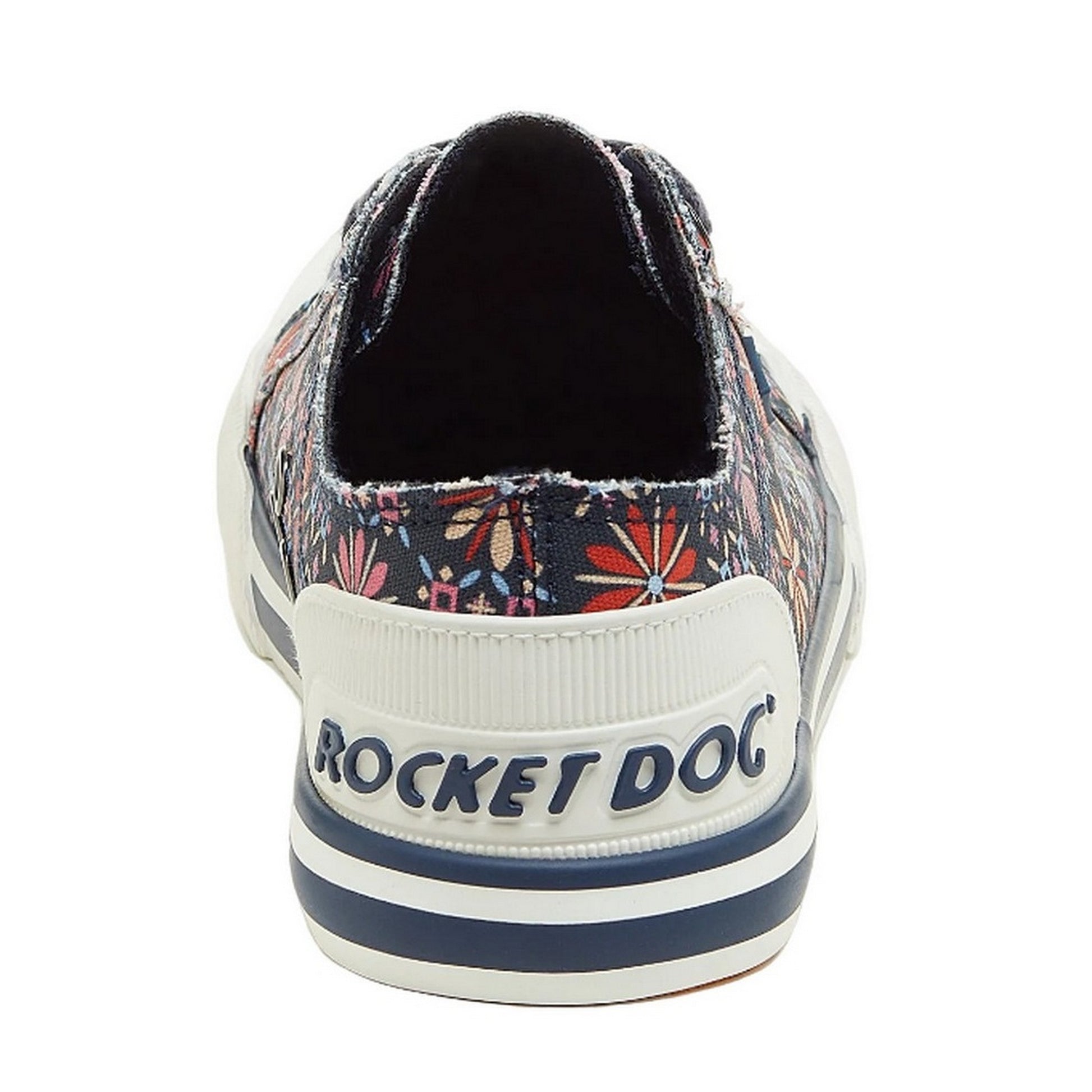 Navy - Back - Rocket Dog Womens-Ladies Jazzin Trainers