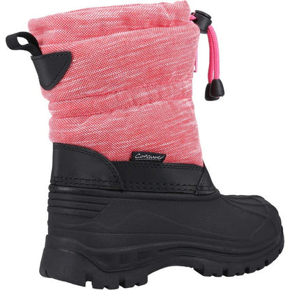 Berry-Black - Lifestyle - Cotswold Childrens-Kids Bathford Wellington Boots