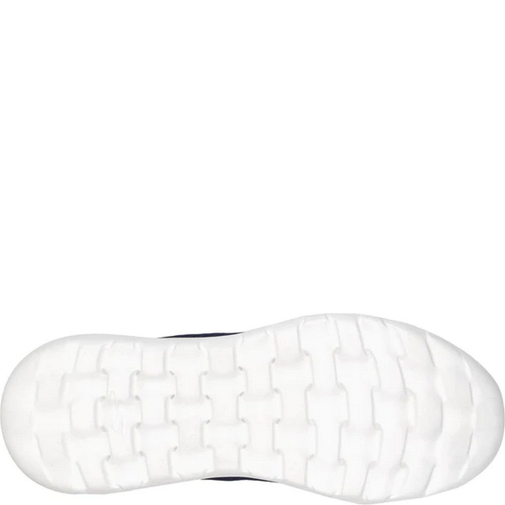 Navy-Grey - Back - Skechers Mens Go Walk Max - Progressor Trainers