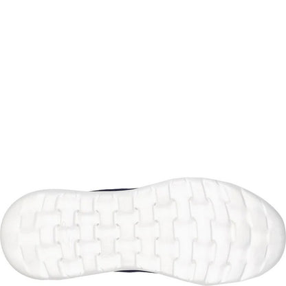 Navy-Grey - Back - Skechers Mens Go Walk Max - Progressor Trainers