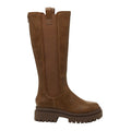 Brown - Pack Shot - Rocket Dog Womens-Ladies Drea Leather Long Boots