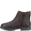 Brown - Lifestyle - Hush Puppies Boys Mini Preston Leather Chelsea Boots