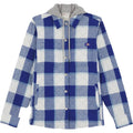 Surf Blue - Front - Dickies Womens-Ladies Flannel Shirt Jacket