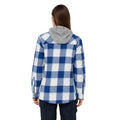 Surf Blue - Lifestyle - Dickies Womens-Ladies Flannel Shirt Jacket