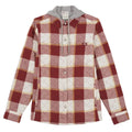 Fired Brick - Front - Dickies Womens-Ladies Flannel Shirt Jacket