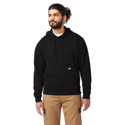 Black - Front - Dickies Workwear Mens Fleece Hoodie