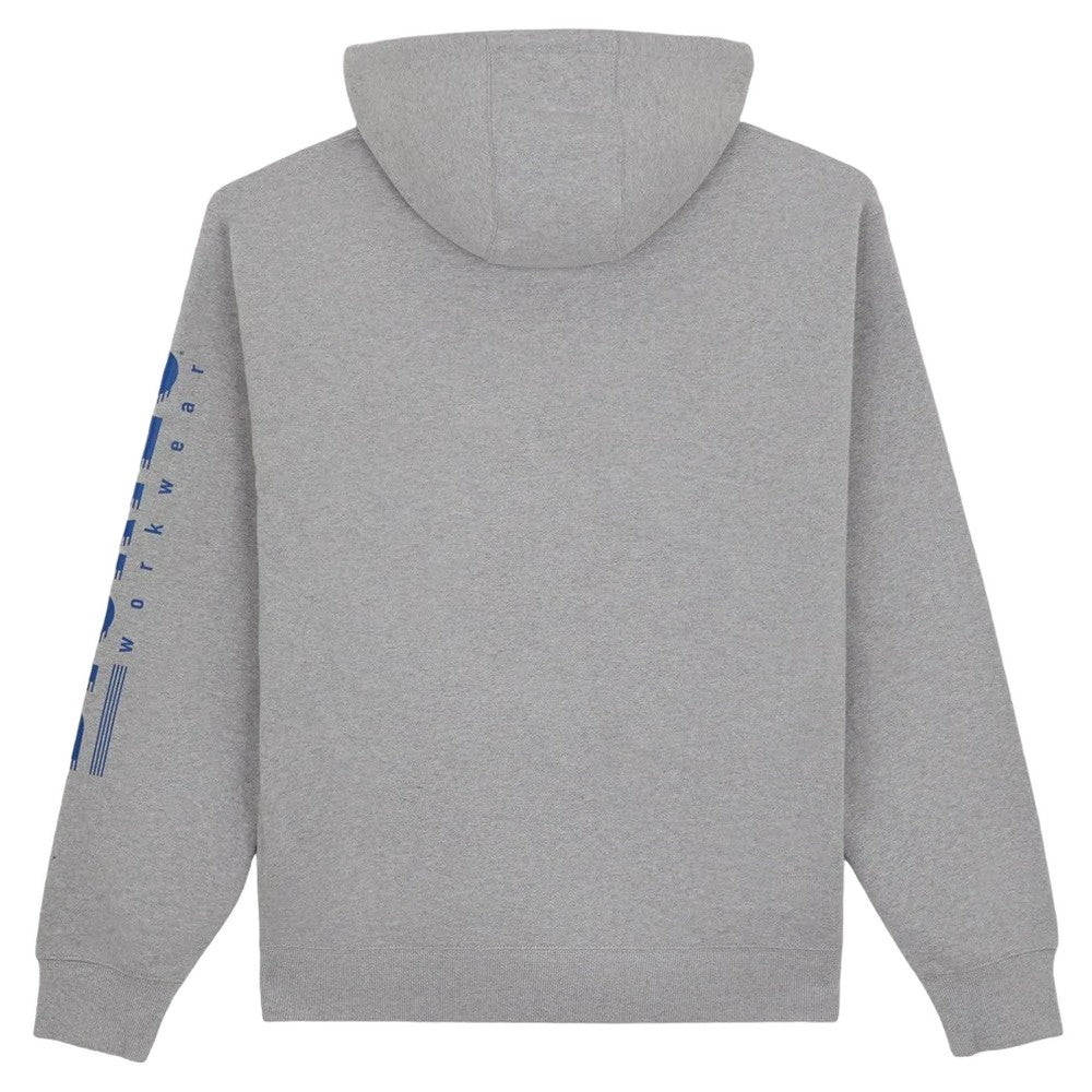 Heather Grey-Blue - Back - Dickies Workwear Mens Graphic Print Hoodie