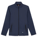 Navy - Front - Dickies Workwear Mens High-Neck Soft Shell Jacket