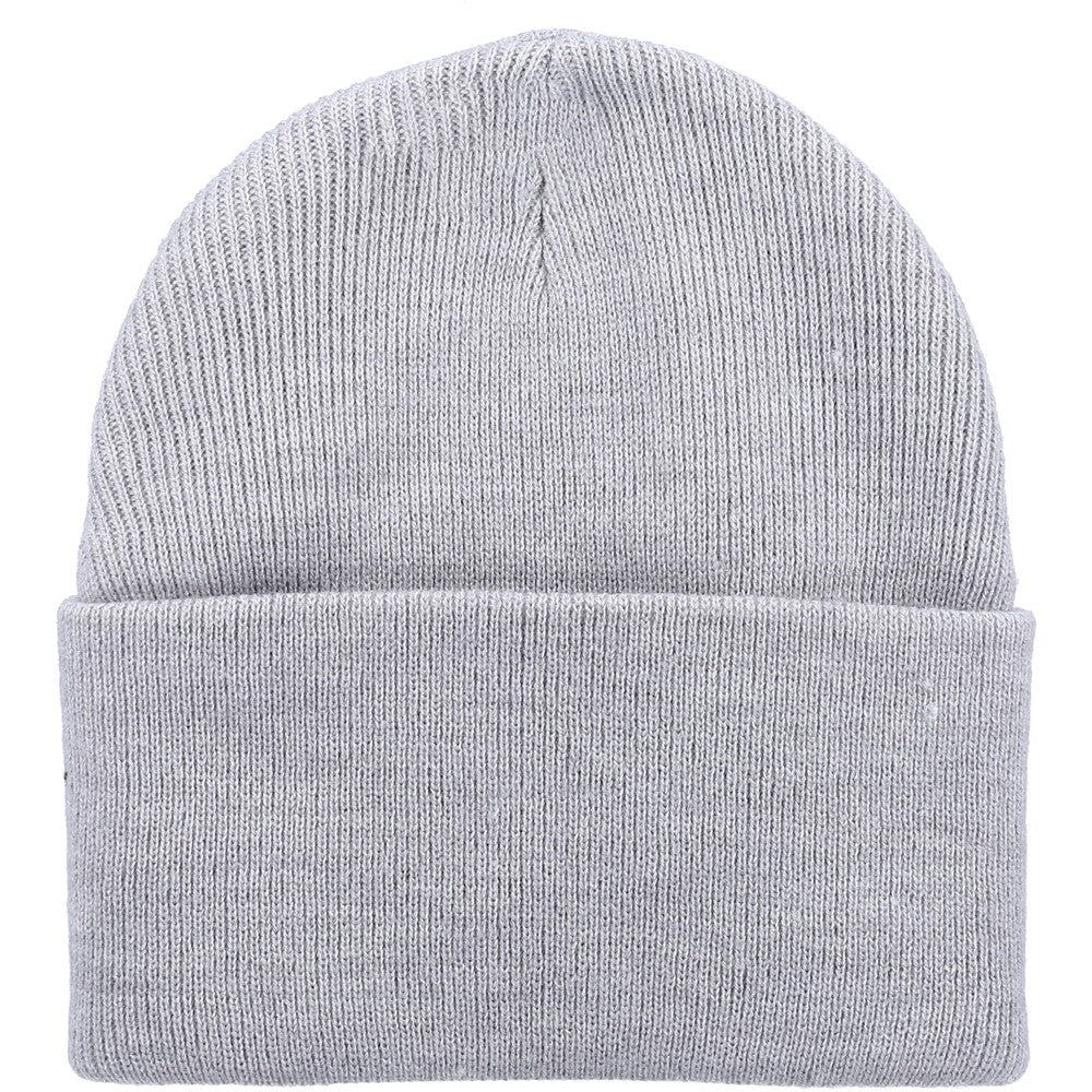Grey Heather - Back - Dickies Workwear Acrylic Cuffed Beanie