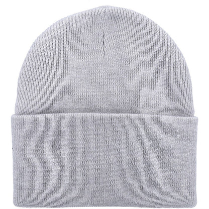Grey Heather - Back - Dickies Workwear Acrylic Cuffed Beanie
