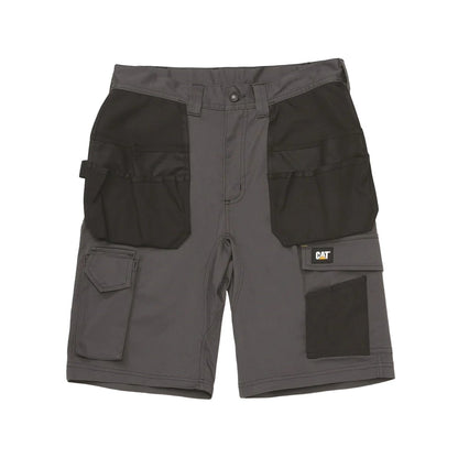 Dark Shadow - Front - Caterpillar Mens Essential Stretch Shorts
