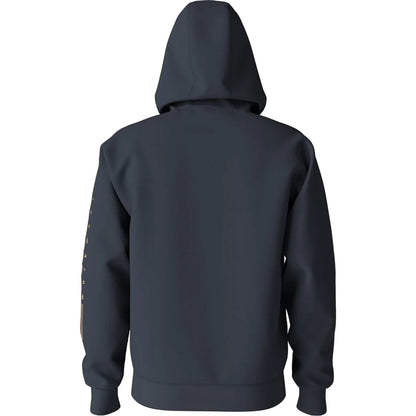 Ink Navy - Back - Dickies Workwear Mens Graphic Print Fleece Pullover Hoodie