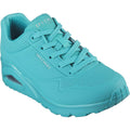 Turquoise - Front - Skechers Womens-Ladies Uno Stand On Air Trainers