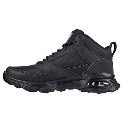 Black - Pack Shot - Skechers Mens Skech-Air Envoy Bulldozer Leather Walking Boots