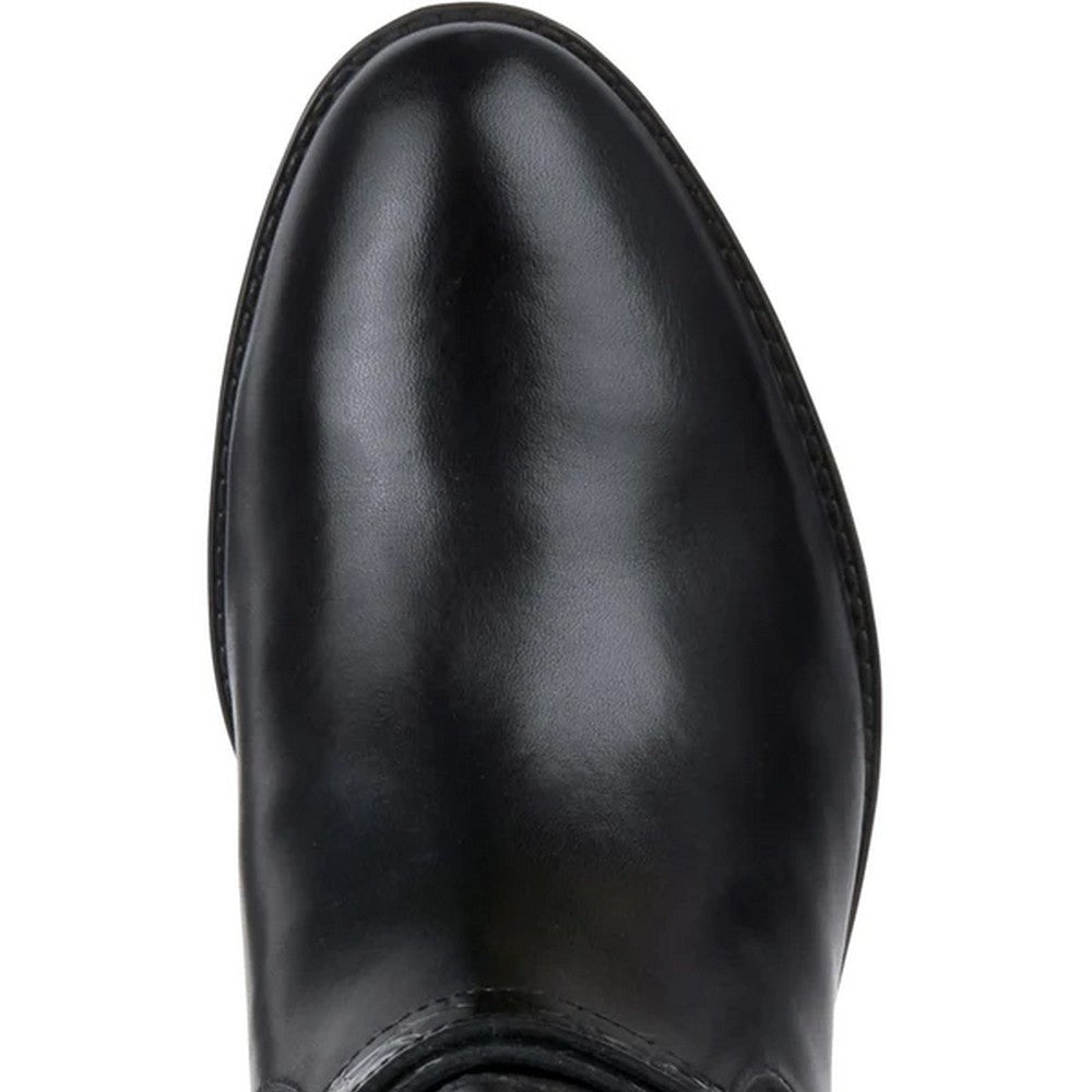 Black - Pack Shot - Geox Womens-Ladies Felicity Leather Calf Boots