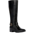 Black - Front - Geox Womens-Ladies D Felicity A Leather Calf Boots
