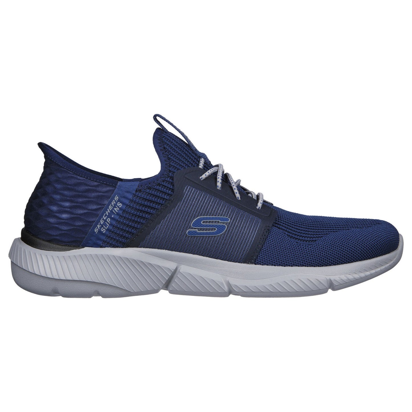 Navy - Lifestyle - Skechers Mens Ingram Brackett Relaxed Fit Trainers
