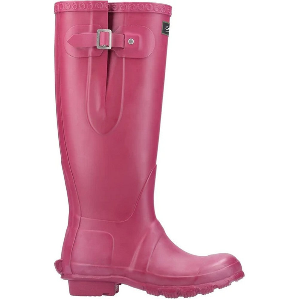 Berry - Side - Cotswold Unisex Adult Windsor Tall Wellington Boots