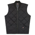 Black - Front - Dickies Workwear Mens Diamond Quilted Gilet