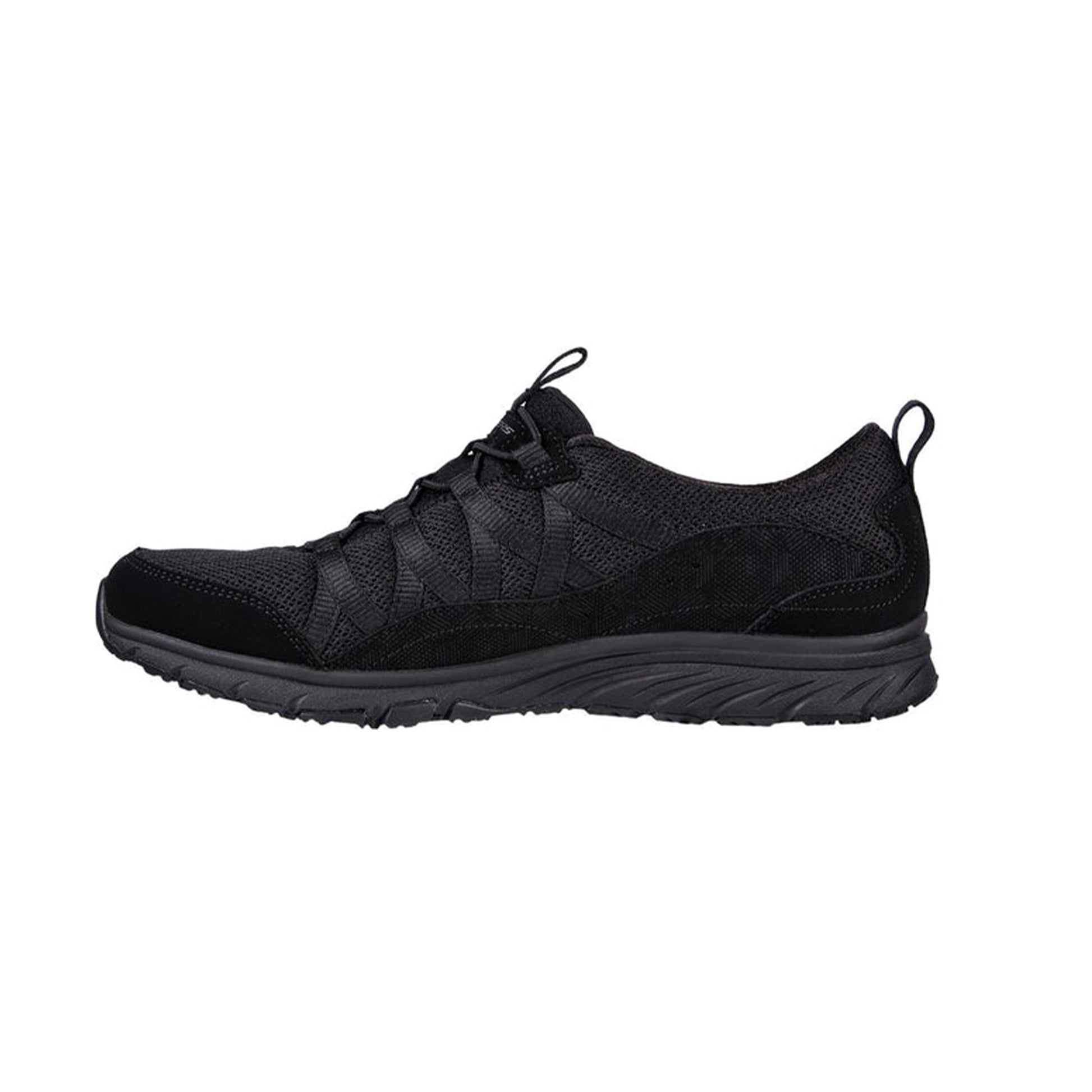 Black - Back - Skechers Womens-Ladies Gratis Live Golden Sports Trainers