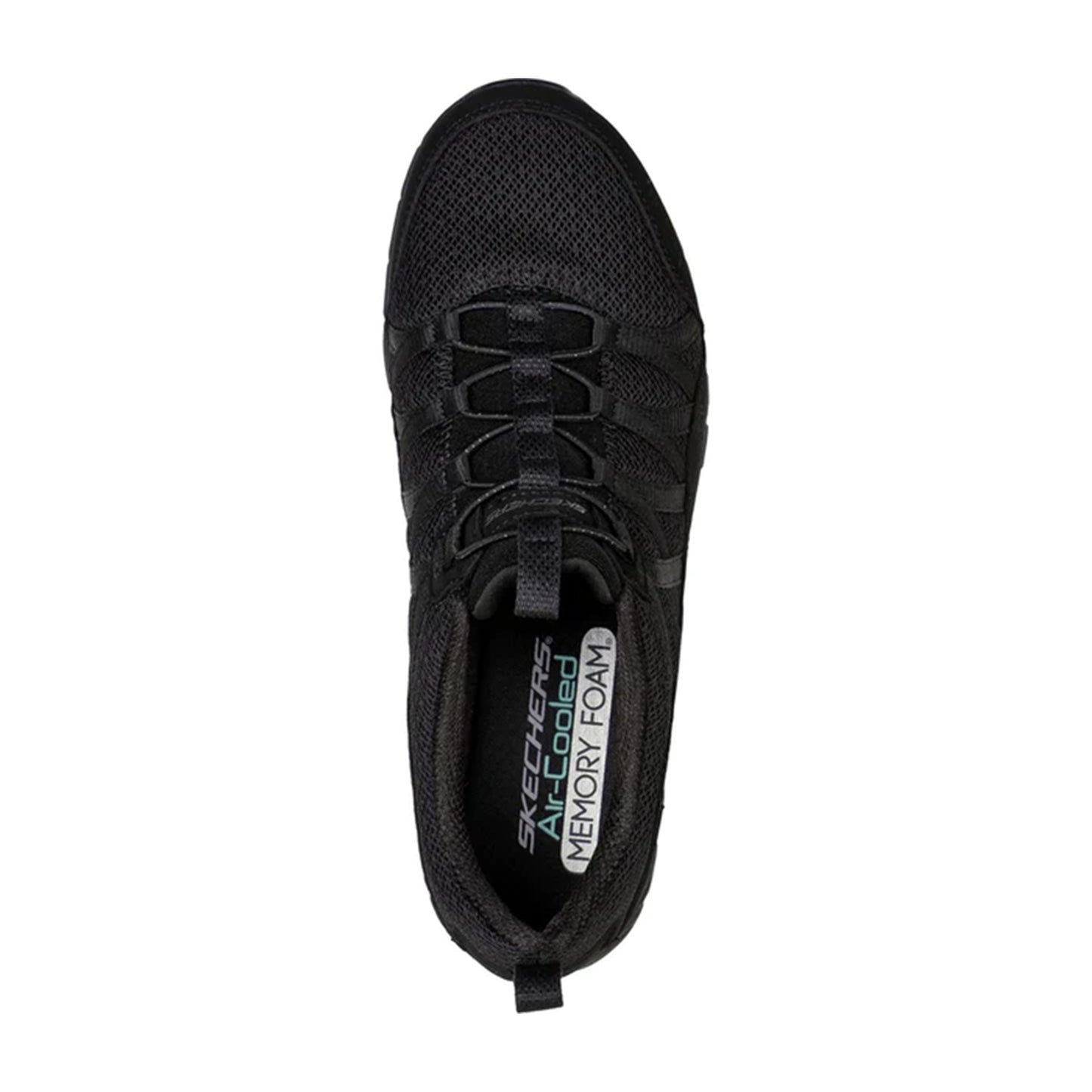 Black - Lifestyle - Skechers Womens-Ladies Gratis Live Golden Sports Trainers