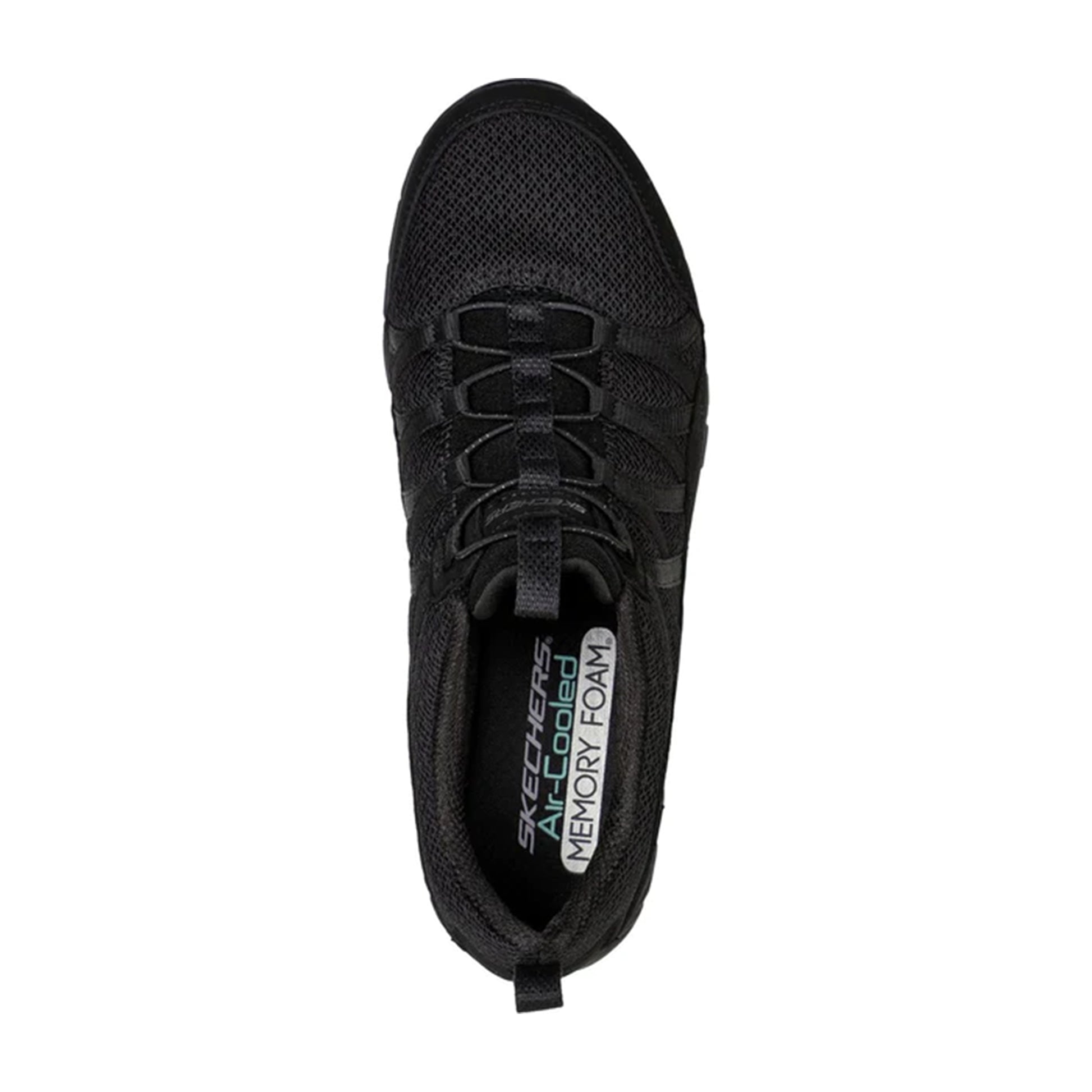 Black - Lifestyle - Skechers Womens-Ladies Gratis Live Golden Sports Trainers