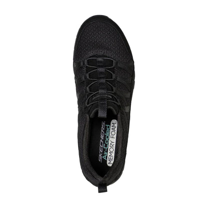 Black - Lifestyle - Skechers Womens-Ladies Gratis Live Golden Sports Trainers