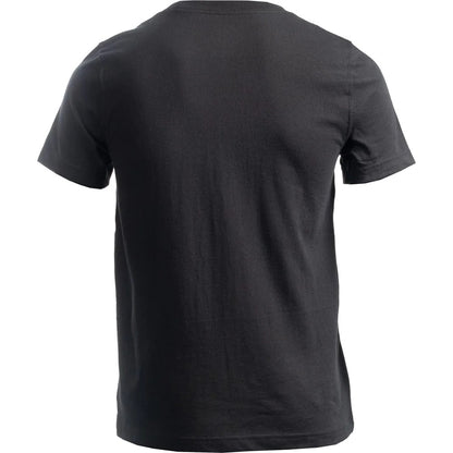 Black - Back - Dickies Workwear Womens-Ladies Tricolor Logo Heavyweight T-Shirt