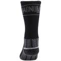 Black - Back - Magnum Mens MX-5 Merino Wool Heavyweight Boot Socks