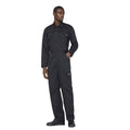 Black - Close up - Dickies Workwear Mens Everyday Overalls