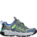 Charcoal-Lime - Side - Skechers Boys Velocitrek - Pro Scout Trainers