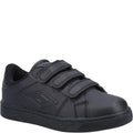 Black - Front - Umbro Boys Medway V Jnr Touch Fastening School Shoes
